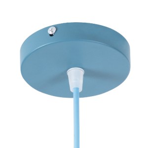 glo-01286-01386_8 GLOBOSTAR® UPVALE 01286 ΜΟΝΤΕΡΝΟ ΚΡΕΜΑΣΤΟ ΦΩΤΙΣΤΙΚΟ ΚΑΜΠΑΝΑ ΜΟΝΟΦΩΤΟ 1 X E27 IP20 ΜΠΛΕ & Λ