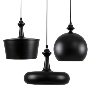 glo-01287-01287_3 GLOBOSTAR® ROCKFORD 01287 ΜΟΝΤΕΡΝΟ ΚΡΕΜΑΣΤΟ ΦΩΤΙΣΤΙΚΟ ΚΑΜΠΑΝΑ ΤΡΙΦΩΤΟ 3 X E27 IP20 ΜΑΥΡΟ Μ