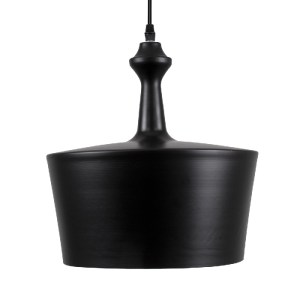 glo-01287-A-01287_a_3 GLOBOSTAR® ROCKFORD 01287-A ΜΟΝΤΕΡΝΟ ΚΡΕΜΑΣΤΟ ΦΩΤΙΣΤΙΚΟ ΚΑΜΠΑΝΑ ΜΟΝΟΦΩΤΟ 1 X E27 IP20 ΜΑΥΡ