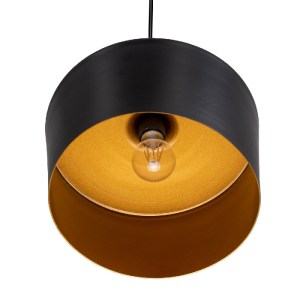 glo-01287-A-01287_a_5 GLOBOSTAR® ROCKFORD 01287-A ΜΟΝΤΕΡΝΟ ΚΡΕΜΑΣΤΟ ΦΩΤΙΣΤΙΚΟ ΚΑΜΠΑΝΑ ΜΟΝΟΦΩΤΟ 1 X E27 IP20 ΜΑΥΡ