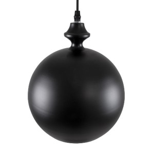 glo-01287-B-01287_b_4 GLOBOSTAR® ROCKFORD 01287-B ΜΟΝΤΕΡΝΟ ΚΡΕΜΑΣΤΟ ΦΩΤΙΣΤΙΚΟ ΚΑΜΠΑΝΑ ΜΟΝΟΦΩΤΟ 1 X E27 IP20 ΜΑΥΡ
