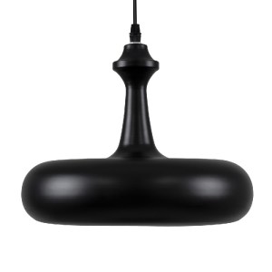 glo-01287-C-01287_c_3 GLOBOSTAR® ROCKFORD 01287-C ΜΟΝΤΕΡΝΟ ΚΡΕΜΑΣΤΟ ΦΩΤΙΣΤΙΚΟ ΚΑΜΠΑΝΑ ΜΟΝΟΦΩΤΟ 1 X E27 IP20 ΜΑΥΡ