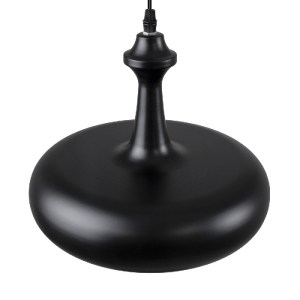 glo-01287-C-01287_c_4 GLOBOSTAR® ROCKFORD 01287-C ΜΟΝΤΕΡΝΟ ΚΡΕΜΑΣΤΟ ΦΩΤΙΣΤΙΚΟ ΚΑΜΠΑΝΑ ΜΟΝΟΦΩΤΟ 1 X E27 IP20 ΜΑΥΡ