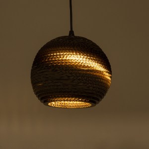 glo-01288-01288_3 GLOBOSTAR® SANTORINI 01288 BOHO ΚΡΕΜΑΣΤΟ ΦΩΤΙΣΤΙΚΟ ΜΠΑΛΑ ΜΟΝΟΦΩΤΟ 1 X E27 IP20 3D ΚΑΦΕ ΧΑΡ