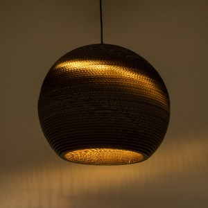 glo-01289-01289_3 GLOBOSTAR® SANTORINI 01289 BOHO ΚΡΕΜΑΣΤΟ ΦΩΤΙΣΤΙΚΟ ΜΠΑΛΑ ΜΟΝΟΦΩΤΟ 1 X E27 IP20 3D ΚΑΦΕ ΧΑΡ