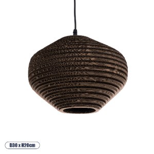 glo-01293-01293_0 GLOBOSTAR® SANTORINI 01293 BOHO ΚΡΕΜΑΣΤΟ ΦΩΤΙΣΤΙΚΟ ΑΝΑΡΤΗΣΗ ΜΟΝΟΦΩΤΟ 1 X E27 IP20 3D ΚΑΦΕ 