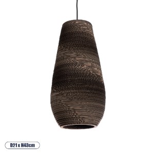 glo-01294-01294_0 GLOBOSTAR® SANTORINI 01294 BOHO ΚΡΕΜΑΣΤΟ ΦΩΤΙΣΤΙΚΟ ΚΑΜΠΑΝΑ ΜΟΝΟΦΩΤΟ 1 X E27 IP20 3D ΚΑΦΕ Χ