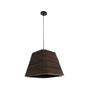 glo-01295-01295_4 GLOBOSTAR® SANTORINI 01295 BOHO ΚΡΕΜΑΣΤΟ ΦΩΤΙΣΤΙΚΟ ΚΑΜΠΑΝΑ ΜΟΝΟΦΩΤΟ 1 X E27 IP20 3D ΚΑΦΕ Χ