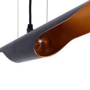 glo-01304-01304_9 GLOBOSTAR® ESTERINA 01304 ΜΟΝΤΕΡΝΟ ΚΡΕΜΑΣΤΟ ΦΩΤΙΣΤΙΚΟ ΑΝΑΡΤΗΣΗ ΔΙΦΩΤΟ 2 X E27 IP20 ΜΑΥΡΟ &
