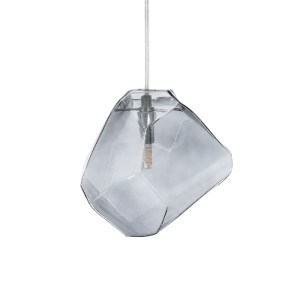 glo-01307-01307_5 GLOBOSTAR® RINA 01307 ΜΟΝΤΕΡΝΟ ΚΡΕΜΑΣΤΟ ΦΩΤΙΣΤΙΚΟ ΜΠΑΛΑ ΜΟΝΟΦΩΤΟ 1 X G9 IP20 ΓΚΡΙ ΓΥΑΛΙ - 