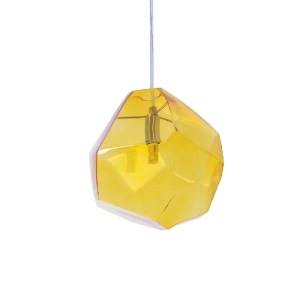 glo-01308-01308_2 GLOBOSTAR® RINA 01308 ΜΟΝΤΕΡΝΟ ΚΡΕΜΑΣΤΟ ΦΩΤΙΣΤΙΚΟ ΜΠΑΛΑ ΜΟΝΟΦΩΤΟ 1 X G9 ΚΙΤΡΙΝΟ ΓΥΑΛΙ - Μ2