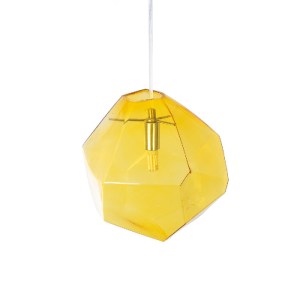 glo-01308-01308_7 GLOBOSTAR® RINA 01308 ΜΟΝΤΕΡΝΟ ΚΡΕΜΑΣΤΟ ΦΩΤΙΣΤΙΚΟ ΜΠΑΛΑ ΜΟΝΟΦΩΤΟ 1 X G9 ΚΙΤΡΙΝΟ ΓΥΑΛΙ - Μ2