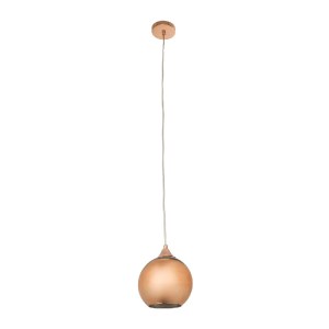 glo-01309-01309_3 GLOBOSTAR® CANDELA 01309 ΜΟΝΤΕΡΝΟ ΚΡΕΜΑΣΤΟ ΦΩΤΙΣΤΙΚΟ ΜΠΑΛΑ ΜΟΝΟΦΩΤΟ 1 X E27 IP20 ΧΑΛΚΙΝΟ ΓΥΑΛΙ - Μ15 X Π15 X Υ13CM