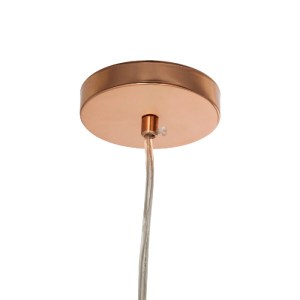 glo-01309-01309_9 GLOBOSTAR® CANDELA 01309 ΜΟΝΤΕΡΝΟ ΚΡΕΜΑΣΤΟ ΦΩΤΙΣΤΙΚΟ ΜΠΑΛΑ ΜΟΝΟΦΩΤΟ 1 X E27 IP20 ΧΑΛΚΙΝΟ ΓΥΑΛΙ - Μ15 X Π15 X Υ13CM