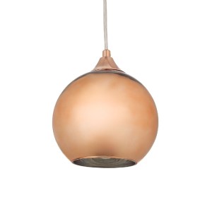 glo-01309-73b816_01309_0 GLOBOSTAR® CANDELA 01309 ΜΟΝΤΕΡΝΟ ΚΡΕΜΑΣΤΟ ΦΩΤΙΣΤΙΚΟ ΜΠΑΛΑ ΜΟΝΟΦΩΤΟ 1 X E27 IP20 ΧΑΛΚΙΝΟ ΓΥΑΛΙ - Μ15 X Π15 X Υ13CM