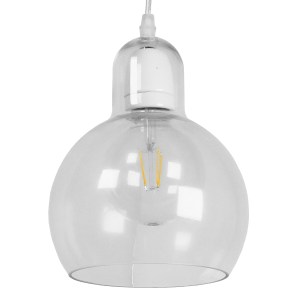 glo-01314-01314_0 GLOBOSTAR® LUCREZIA 01314 ΜΟΝΤΕΡΝΟ ΚΡΕΜΑΣΤΟ ΦΩΤΙΣΤΙΚΟ ΑΝΑΡΤΗΣΗ ΜΟΝΟΦΩΤΟ 1 X E27 IP20 ΔΙΑΦΑ
