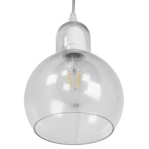 glo-01314-01314_5 GLOBOSTAR® LUCREZIA 01314 ΜΟΝΤΕΡΝΟ ΚΡΕΜΑΣΤΟ ΦΩΤΙΣΤΙΚΟ ΑΝΑΡΤΗΣΗ ΜΟΝΟΦΩΤΟ 1 X E27 IP20 ΔΙΑΦΑ