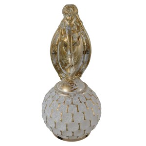 glo-01317-01317_0010 GLOBOSTAR® MERMAID 01317 VINTAGE ΕΠΙΤΟΙΧΙΟ ΦΩΤΙΣΤΙΚΟ ΑΠΛΙΚΑ ΜΟΝΟΦΩΤΟ 1 X E27 IP20 ΛΕΥΚΟ ΓΥ