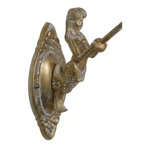 glo-01317-01317_003 GLOBOSTAR® MERMAID 01317 VINTAGE ΕΠΙΤΟΙΧΙΟ ΦΩΤΙΣΤΙΚΟ ΑΠΛΙΚΑ ΜΟΝΟΦΩΤΟ 1 X E27 IP20 ΛΕΥΚΟ ΓΥ