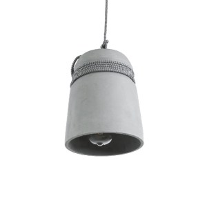 glo-01321-01321_6 GLOBOSTAR® TRIBECA 01321 ΜΟΝΤΕΡΝΟ ΚΡΕΜΑΣΤΟ ΦΩΤΙΣΤΙΚΟ ΚΑΜΠΑΝΑ ΜΟΝΟΦΩΤΟ 1 X E27 IP20 ΓΚΡΙ ΤΣ