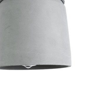 glo-01321-01321_9 GLOBOSTAR® TRIBECA 01321 ΜΟΝΤΕΡΝΟ ΚΡΕΜΑΣΤΟ ΦΩΤΙΣΤΙΚΟ ΚΑΜΠΑΝΑ ΜΟΝΟΦΩΤΟ 1 X E27 IP20 ΓΚΡΙ ΤΣ