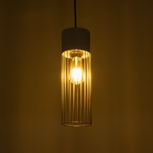 glo-01322-01322_3 GLOBOSTAR® DURANT 01322 ΜΟΝΤΕΡΝΟ ΚΡΕΜΑΣΤΟ ΦΩΤΙΣΤΙΚΟ ΠΛΕΓΜΑ ΜΟΝΟΦΩΤΟ 1 X E27 IP20 ΓΚΡΙ ΤΣΙΜ