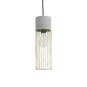 glo-01322-01322_5 GLOBOSTAR® DURANT 01322 ΜΟΝΤΕΡΝΟ ΚΡΕΜΑΣΤΟ ΦΩΤΙΣΤΙΚΟ ΠΛΕΓΜΑ ΜΟΝΟΦΩΤΟ 1 X E27 IP20 ΓΚΡΙ ΤΣΙΜ