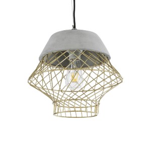 glo-01324-01324_2 GLOBOSTAR® DURANT 01324 ΜΟΝΤΕΡΝΟ ΚΡΕΜΑΣΤΟ ΦΩΤΙΣΤΙΚΟ ΠΛΕΓΜΑ ΜΟΝΟΦΩΤΟ 1 X E27 IP20 ΓΚΡΙ ΤΣΙΜ