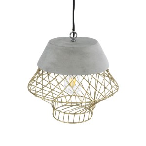 glo-01324-01324_7 GLOBOSTAR® DURANT 01324 ΜΟΝΤΕΡΝΟ ΚΡΕΜΑΣΤΟ ΦΩΤΙΣΤΙΚΟ ΠΛΕΓΜΑ ΜΟΝΟΦΩΤΟ 1 X E27 IP20 ΓΚΡΙ ΤΣΙΜ