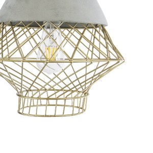 glo-01324-01324_8 GLOBOSTAR® DURANT 01324 ΜΟΝΤΕΡΝΟ ΚΡΕΜΑΣΤΟ ΦΩΤΙΣΤΙΚΟ ΠΛΕΓΜΑ ΜΟΝΟΦΩΤΟ 1 X E27 IP20 ΓΚΡΙ ΤΣΙΜ