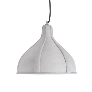 glo-01326-01326_5 GLOBOSTAR® TRIBECA 01326 ΜΟΝΤΕΡΝΟ ΚΡΕΜΑΣΤΟ ΦΩΤΙΣΤΙΚΟ ΚΑΜΠΑΝΑ ΜΟΝΟΦΩΤΟ 1 X E27 IP20 ΓΚΡΙ ΤΣ