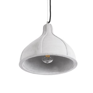 glo-01326-01326_6 GLOBOSTAR® TRIBECA 01326 ΜΟΝΤΕΡΝΟ ΚΡΕΜΑΣΤΟ ΦΩΤΙΣΤΙΚΟ ΚΑΜΠΑΝΑ ΜΟΝΟΦΩΤΟ 1 X E27 IP20 ΓΚΡΙ ΤΣ