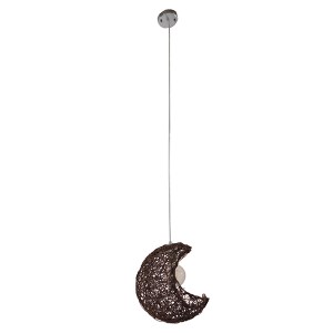 glo-01330-01330_2 GLOBOSTAR® CRESCENT 01330 VINTAGE ΚΡΕΜΑΣΤΟ ΦΩΤΙΣΤΙΚΟ ΠΛΕΓΜΑ ΜΟΝΟΦΩΤΟ 1 X E27 IP20 ΚΑΦΕ RAT