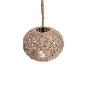 glo-01331-01331_7 GLOBOSTAR® MANDALA 01331 VINTAGE ΚΡΕΜΑΣΤΟ ΦΩΤΙΣΤΙΚΟ ΠΛΕΓΜΑ ΜΟΝΟΦΩΤΟ 1 X E27 IP20 ΜΠΕΖ ΣΧΟΙ