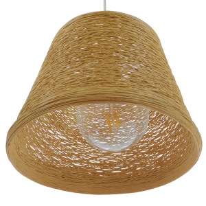 glo-01332-01332_4 GLOBOSTAR® PLAYROOM 01332 VINTAGE ΚΡΕΜΑΣΤΟ ΦΩΤΙΣΤΙΚΟ ΚΑΠΕΛΟ ΜΟΝΟΦΩΤΟ 1 X E27 IP20 ΜΠΕΖ RAT