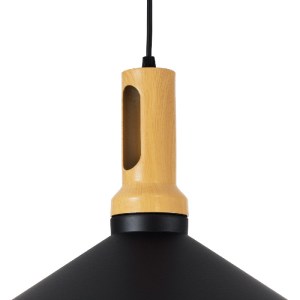 glo-01334-01334_8_a_b_c GLOBOSTAR® CALYPSO 01334 ΜΟΝΤΕΡΝΟ ΚΡΕΜΑΣΤΟ ΦΩΤΙΣΤΙΚΟ ΚΑΜΠΑΝΑ ΣΕΤ ΤΡΙΦΩΤΟ 3 X E27 ΜΑΥΡΟ & Χ