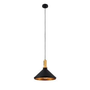 glo-01334-A-01334_3_a GLOBOSTAR® CALYPSO 01334-A ΜΟΝΤΕΡΝΟ ΚΡΕΜΑΣΤΟ ΦΩΤΙΣΤΙΚΟ ΚΑΜΠΑΝΑ ΜΟΝΟΦΩΤΟ 1 X E27 IP20 ΜΑΥΡΟ