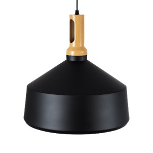 glo-01334-B-01334_6_b GLOBOSTAR® CALYPSO 01334-B ΜΟΝΤΕΡΝΟ ΚΡΕΜΑΣΤΟ ΦΩΤΙΣΤΙΚΟ ΚΑΜΠΑΝΑ ΜΟΝΟΦΩΤΟ 1 X E27 IP20 ΜΑΥΡΟ