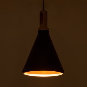 glo-01334-C-01334_2_c GLOBOSTAR® CALYPSO 01334-C ΜΟΝΤΕΡΝΟ ΚΡΕΜΑΣΤΟ ΦΩΤΙΣΤΙΚΟ ΚΑΜΠΑΝΑ ΜΟΝΟΦΩΤΟ 1 X E27 IP20 ΜΑΥΡΟ