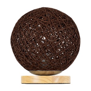 glo-01337-01337_4 GLOBOSTAR® OCEANA 01337 ΜΟΝΤΕΡΝΟ ΕΠΙΤΡΑΠΕΖΙΟ ΦΩΤΙΣΤΙΚΟ ΠΟΡΤΑΤΙΦ ΜΟΝΟΦΩΤΟ ΚΑΦΕ ΣΚΟΥΡΟ ΞΥΛΙΝ
