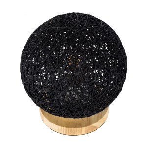glo-01338-01338_3 GLOBOSTAR® OCEANA 01338 ΜΟΝΤΕΡΝΟ ΕΠΙΤΡΑΠΕΖΙΟ ΦΩΤΙΣΤΙΚΟ ΠΟΡΤΑΤΙΦ ΜΟΝΟΦΩΤΟ ΜΑΥΡΟ ΞΥΛΙΝΟ ΨΑΘΙ