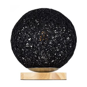 glo-01338-01338_4 GLOBOSTAR® OCEANA 01338 ΜΟΝΤΕΡΝΟ ΕΠΙΤΡΑΠΕΖΙΟ ΦΩΤΙΣΤΙΚΟ ΠΟΡΤΑΤΙΦ ΜΟΝΟΦΩΤΟ ΜΑΥΡΟ ΞΥΛΙΝΟ ΨΑΘΙ