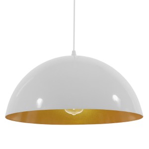 glo-01339-01339_0_0 GLOBOSTAR® LUNE 01339 ΜΟΝΤΕΡΝΟ ΚΡΕΜΑΣΤΟ ΦΩΤΙΣΤΙΚΟ ΚΑΜΠΑΝΑ ΜΟΝΟΦΩΤΟ 1 X E27 IP20 ΛΕΥΚΟ & ΧΡ