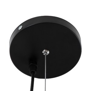 glo-01342-01342_9 GLOBOSTAR® DIADEMA 01342 ΜΟΝΤΕΡΝΟ ΚΡΕΜΑΣΤΟ ΦΩΤΙΣΤΙΚΟ ΚΑΜΠΑΝΑ ΜΟΝΟΦΩΤΟ 1 X E27 IP20 ΜΑΥΡΟ &