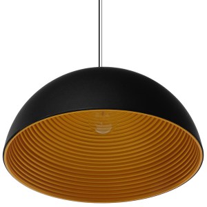 glo-01344-01344_2 GLOBOSTAR® MEDEA 01344 ΜΟΝΤΕΡΝΟ ΚΡΕΜΑΣΤΟ ΦΩΤΙΣΤΙΚΟ ΚΑΜΠΑΝΑ ΜΟΝΟΦΩΤΟ 1 X E27 IP20 ΜΑΥΡΟ & Χ