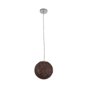 glo-01354-01354_4 GLOBOSTAR® OCEANA 01354 VINTAGE ΚΡΕΜΑΣΤΟ ΦΩΤΙΣΤΙΚΟ ΜΠΑΛΑ ΜΟΝΟΦΩΤΟ 1 X E27 IP20 ΚΑΦΕ ΣΧΟΙΝΙ