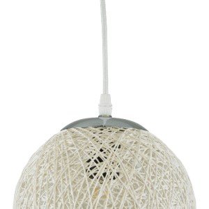 glo-01355-01355_9 GLOBOSTAR® OCEANA 01355 VINTAGE ΚΡΕΜΑΣΤΟ ΦΩΤΙΣΤΙΚΟ ΜΠΑΛΑ ΜΟΝΟΦΩΤΟ 1 X E27 IP20 ΛΕΥΚΟ ΣΧΟΙΝ