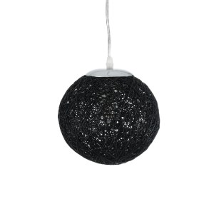 glo-01356-01356_7 GLOBOSTAR® OCEANA 01356 VINTAGE ΚΡΕΜΑΣΤΟ ΦΩΤΙΣΤΙΚΟ ΜΠΑΛΑ ΜΟΝΟΦΩΤΟ 1 X E27 IP20 ΜΑΥΡΟ ΣΧΟΙΝ