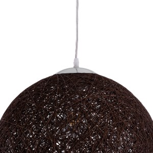 glo-01358-01358_8 GLOBOSTAR® OCEANA 01358 VINTAGE ΚΡΕΜΑΣΤΟ ΦΩΤΙΣΤΙΚΟ ΜΠΑΛΑ ΜΟΝΟΦΩΤΟ 1 X E27 IP20 ΚΑΦΕ ΣΧΟΙΝΙ