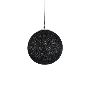 glo-01360-01360_5 GLOBOSTAR® OCEANA 01360 VINTAGE ΚΡΕΜΑΣΤΟ ΦΩΤΙΣΤΙΚΟ ΜΠΑΛΑ ΜΟΝΟΦΩΤΟ 1 X E27 IP20 ΜΑΥΡΟ ΣΧΟΙΝ